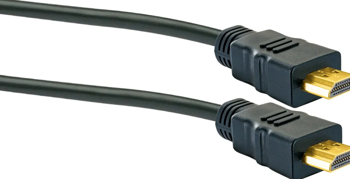Schwaiger HDMHD30 3 Meter schwarzes HDMI-Kabel mit Ethernet