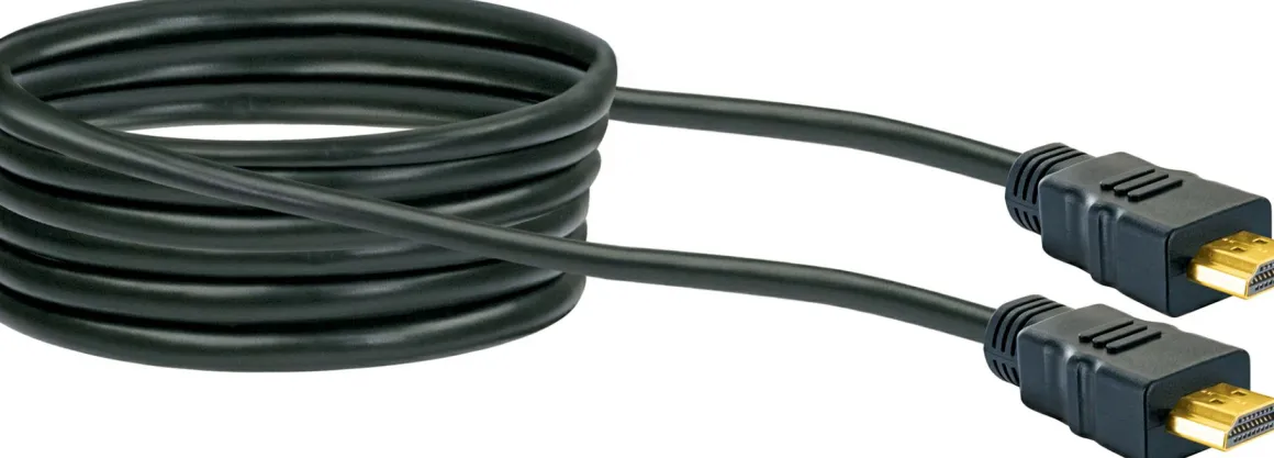 Schwaiger HDMHD30 3 Meter schwarzes HDMI-Kabel mit Ethernet