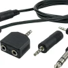 Schwaiger KHASETHQ 5-teilige Audio-Adapter Set