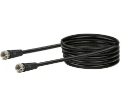 Schwaiger KVC100 10 Meter schwarzes Satellitenkabel
