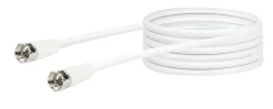 Schwaiger KVC230 3 Meter weißes Satellitenkabel