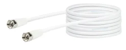 Schwaiger KVC250 5 Meter weißes Satellitenkabel