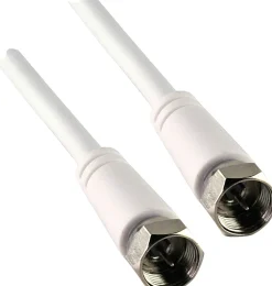 Schwaiger KVC250 5 Meter weißes Satellitenkabel