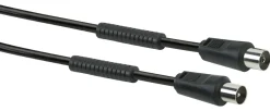 Schwaiger KVKF15 90dB Schwarzes 1,5 Meter Antennekabel