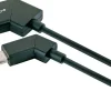 Schwaiger Micro USB 2.0 drehbare Ladekabel