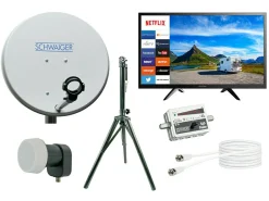 Schwaiger mobiles 24 "Smart-TV-Satelliten Anlage