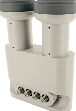 Schwaiger Monoblock Quad LNB mit Wetterschutzabdeckung