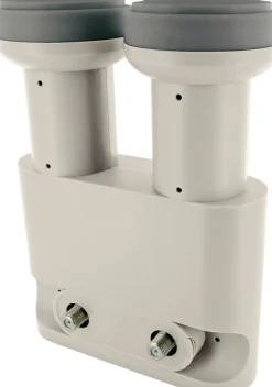 Schwaiger Monoblock Twin LNB mit Wetterschutzabdeckung