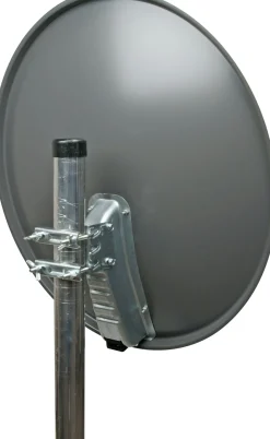 Schwaiger SPI621 anthrazit 65 cm Alu-Spiegel