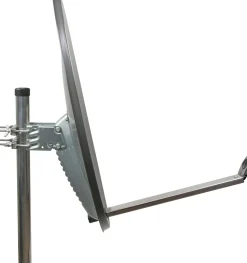 Schwaiger SPI800 anthrazit 80 cm Alu-Spiegel