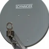 Schwaiger SPI075PA hellgrau 75cm Alu-Spiegel
