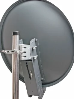 Schwaiger SPI075PA hellgrau 75cm Alu-Spiegel