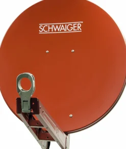 Schwaiger SPI075PW ziegelrot 75cm Alu-Spiegel