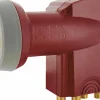 Schwaiger SPS7944A ziegelroter digitale Quad LNB
