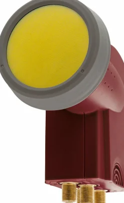 Schwaiger SPS7944A ziegelroter digitale Quad LNB
