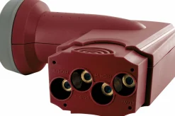 Schwaiger SPS6918R roter Digital Quattro LNB
