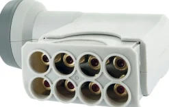 Schwaiger Unicable Quad LNB (4 + 2 TN) mit Wetterschutzabdeckung
