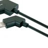 Schwaiger USB 2.0 Apple drehbares Ladekabel