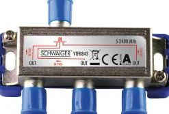 Schwaiger VTF8843 3-fach 8 dB Verteiler