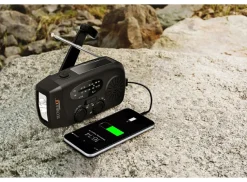 Technaxx TX-238 selbstaufladendes Notradio mit Kurbel