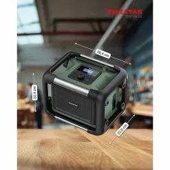 TELESTAR TOP OR 20 Robustes Outdoor-Radio - DAB+/FM