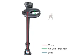 Thule Bike Holder 2.5 ACUTight lange Fahrradklemme – schwarz