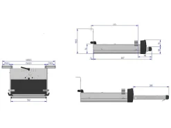 Thule Crafter 2017 12 volt 550 G2 Slide-out Step