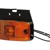 Tip-it 12/24V Led Seitenmarkierungsleuchte mit Halterung - Orange