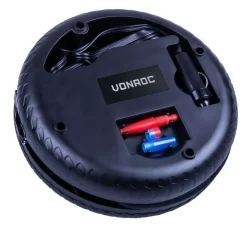 VONROC 12 Volt Mini Kompressor mit Manometer